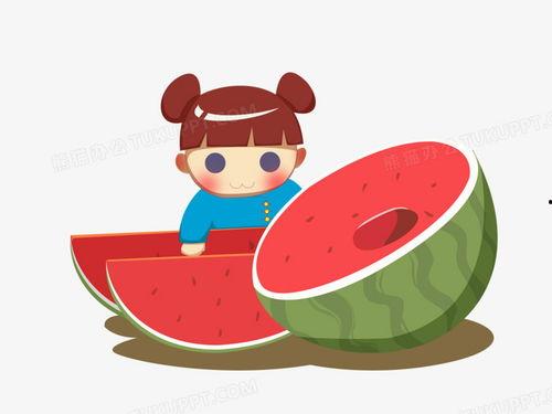 吃瓜视频素材卡通,趣味解读热门话题